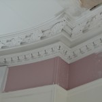 double enriched cornice restoration with leaf vine for mansell construction huntly